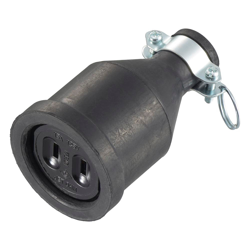 防水ゴムボディー(補修用/1500Wまで/15A-125V)_06-4965_HSーH15_OHM(オーム電機)